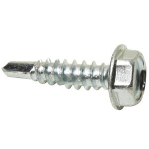 Self-Tapping Screws: 3/4 in  Galvanized (100 pack)