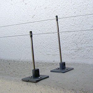 Posts for Glue-On Bases: 3.5 inch (25 pack)-0