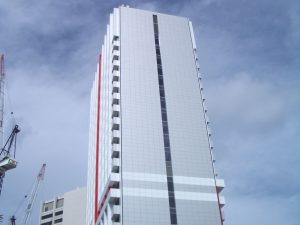 High-rise apartment building