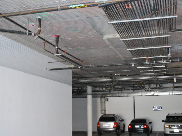 StealthNet protecting parking structure