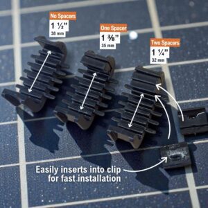 Adjustable Solar Panel Clips