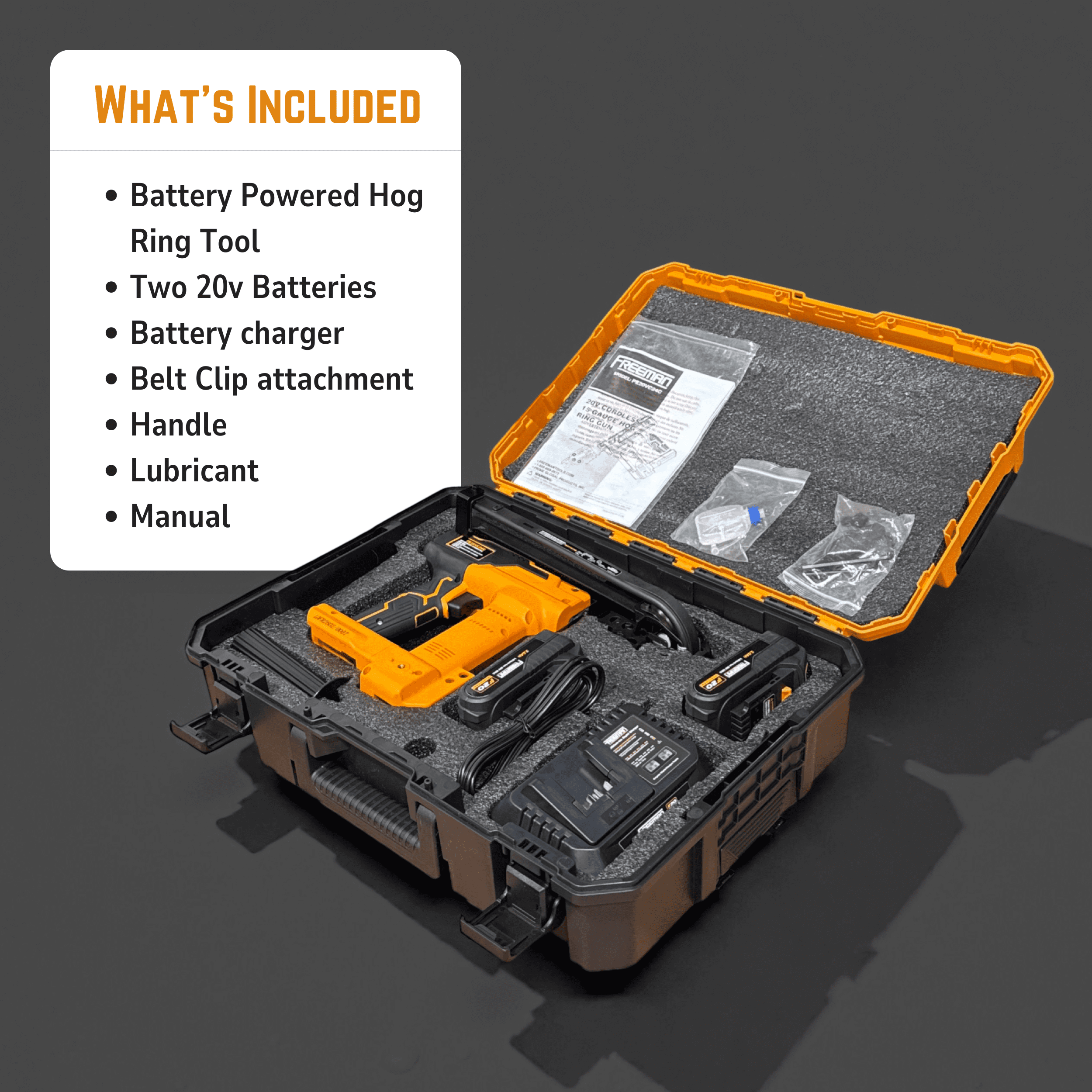 Battery Powered Hog-Ring Tool - Image 2
