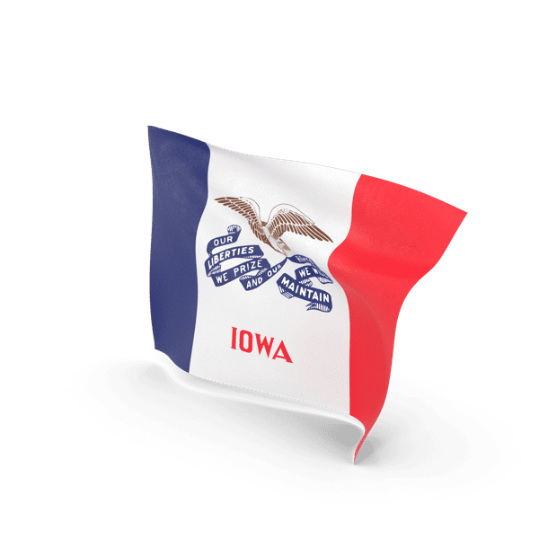 Flag of Iowa.H03.2k