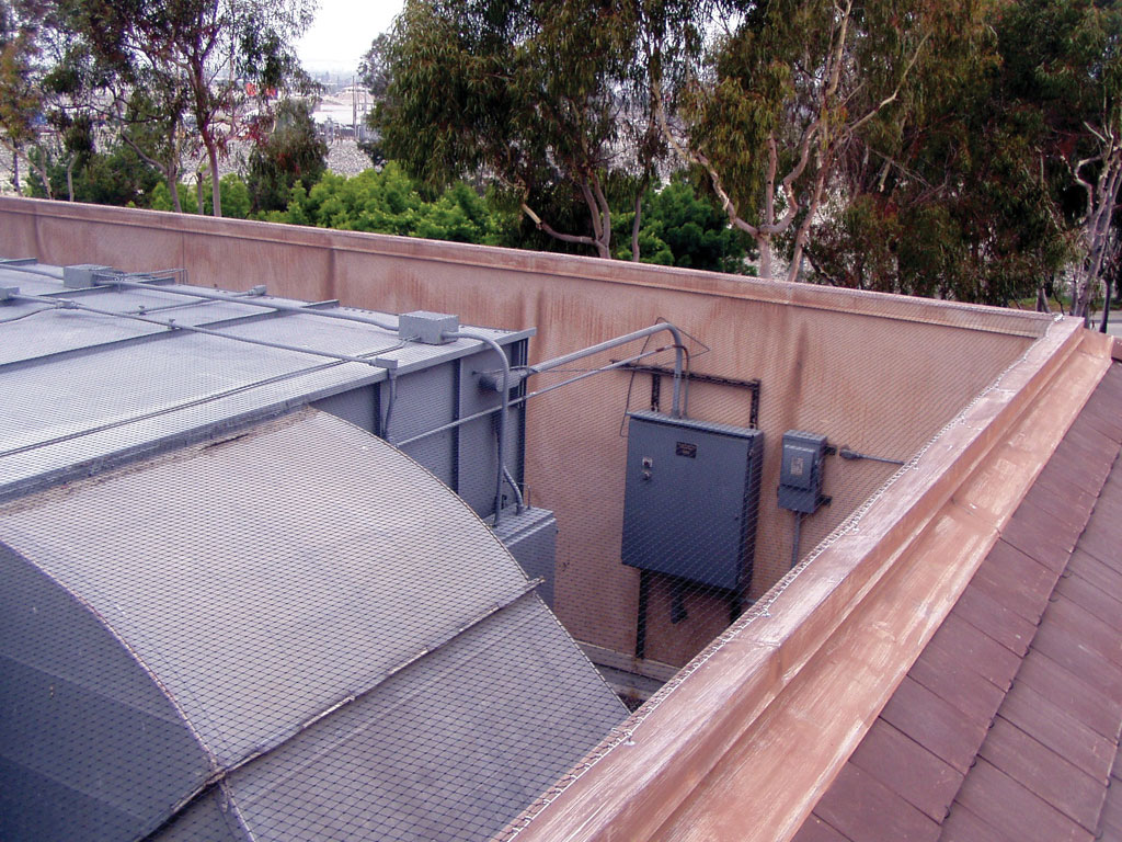 Bird Control for Rooftop HVAC Units 3 rooftop hvac stealthnet2